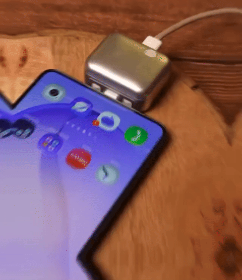SafeCharge Pro pads push against the phone and physically disconnect the product